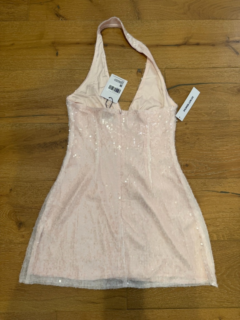 Princess Polly Felicitie Halter Mini Dress - size 6 - Picture 9 of 11